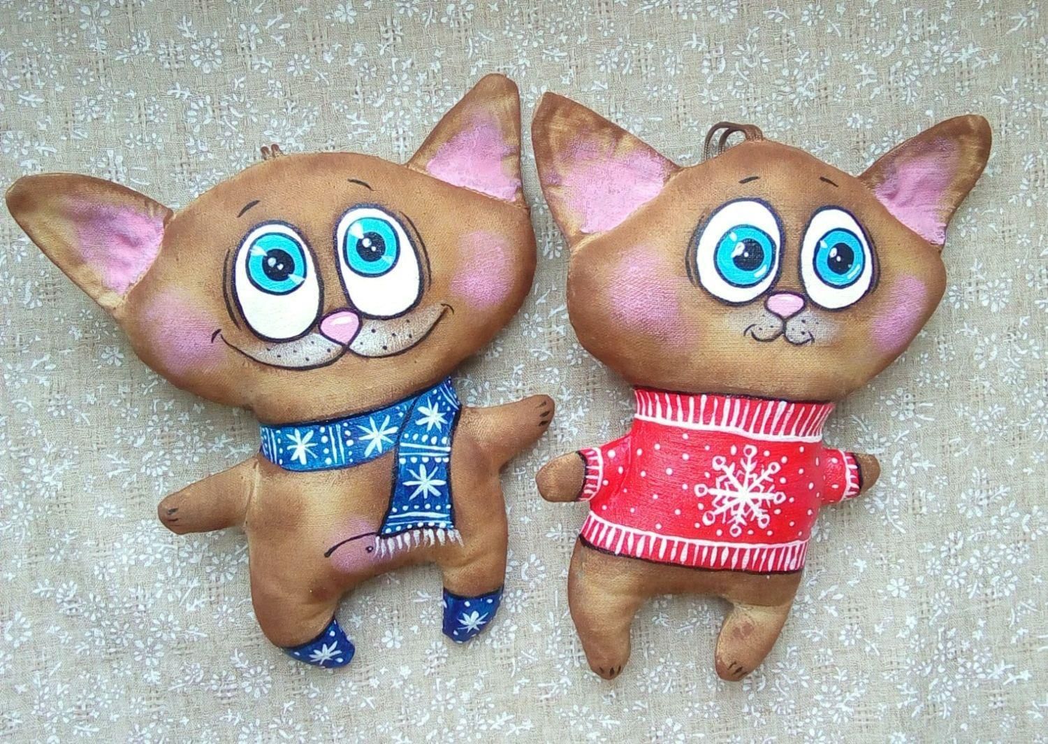 Коты кофейные