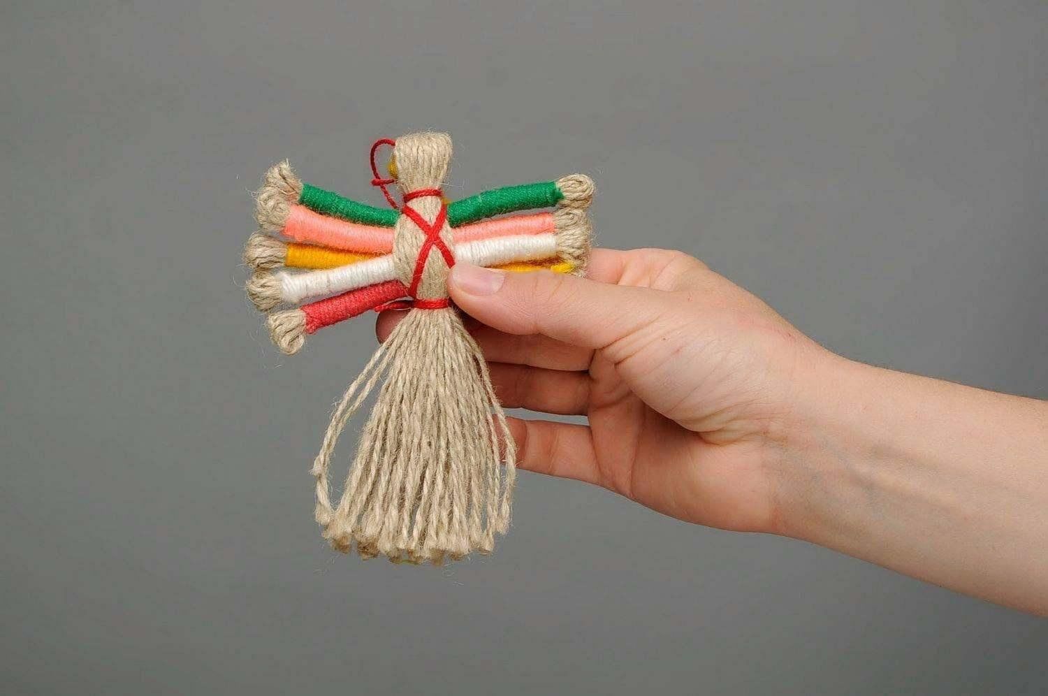 Куклы из ниток своими руками