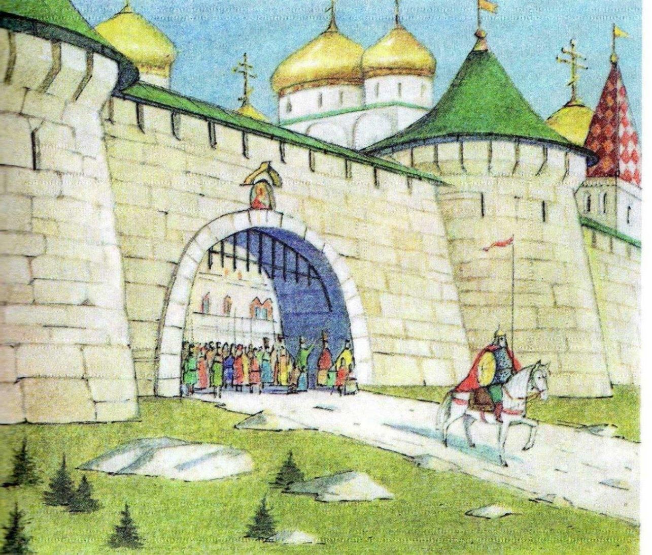 Рисунки картинки с выставки мусоргский