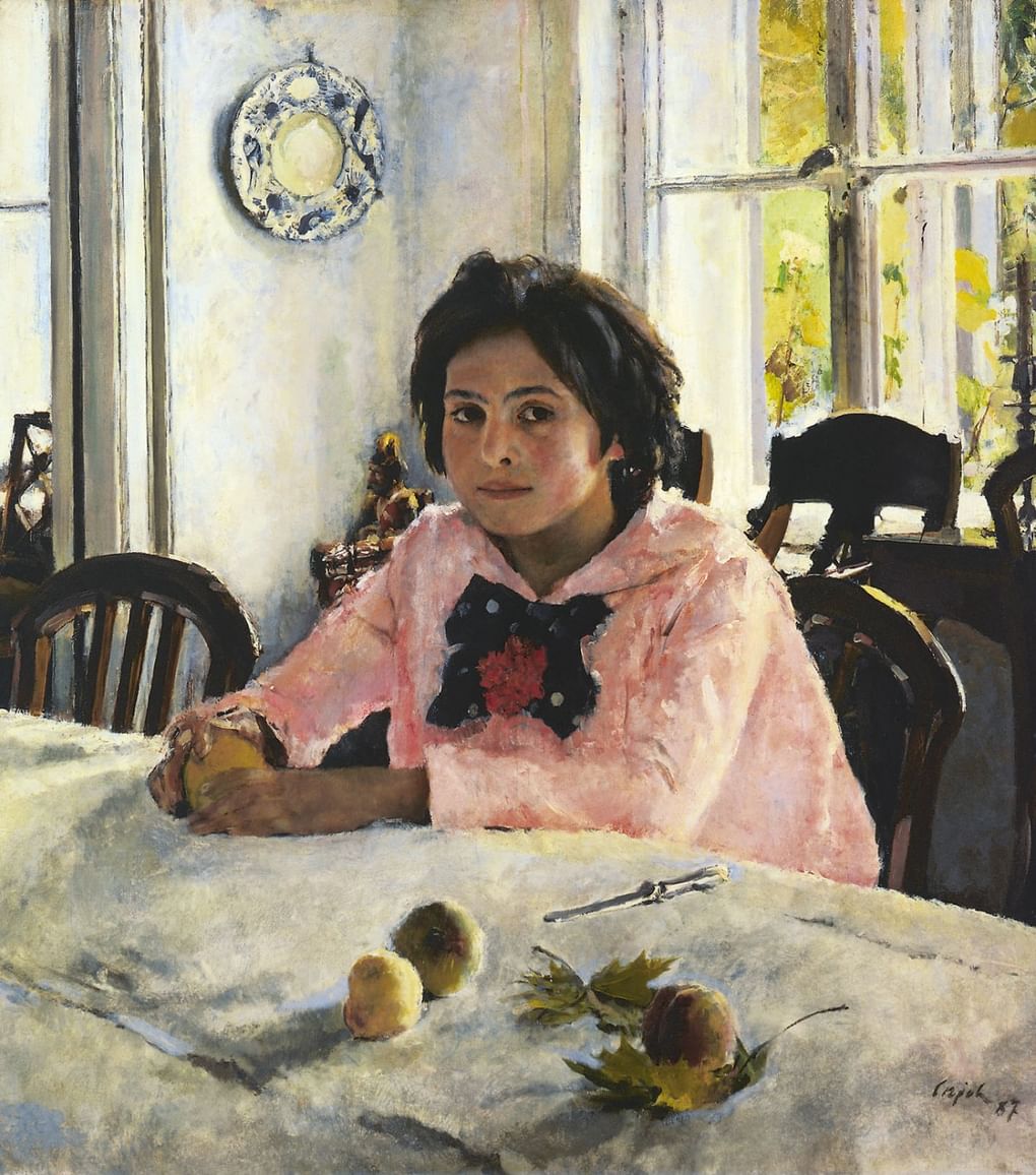 Валентин Серов. Девочка с персиками. 1887 г.