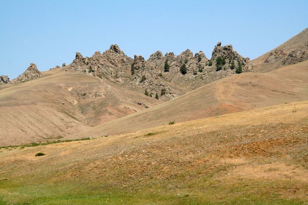 Сад камней в Баргузинской долине