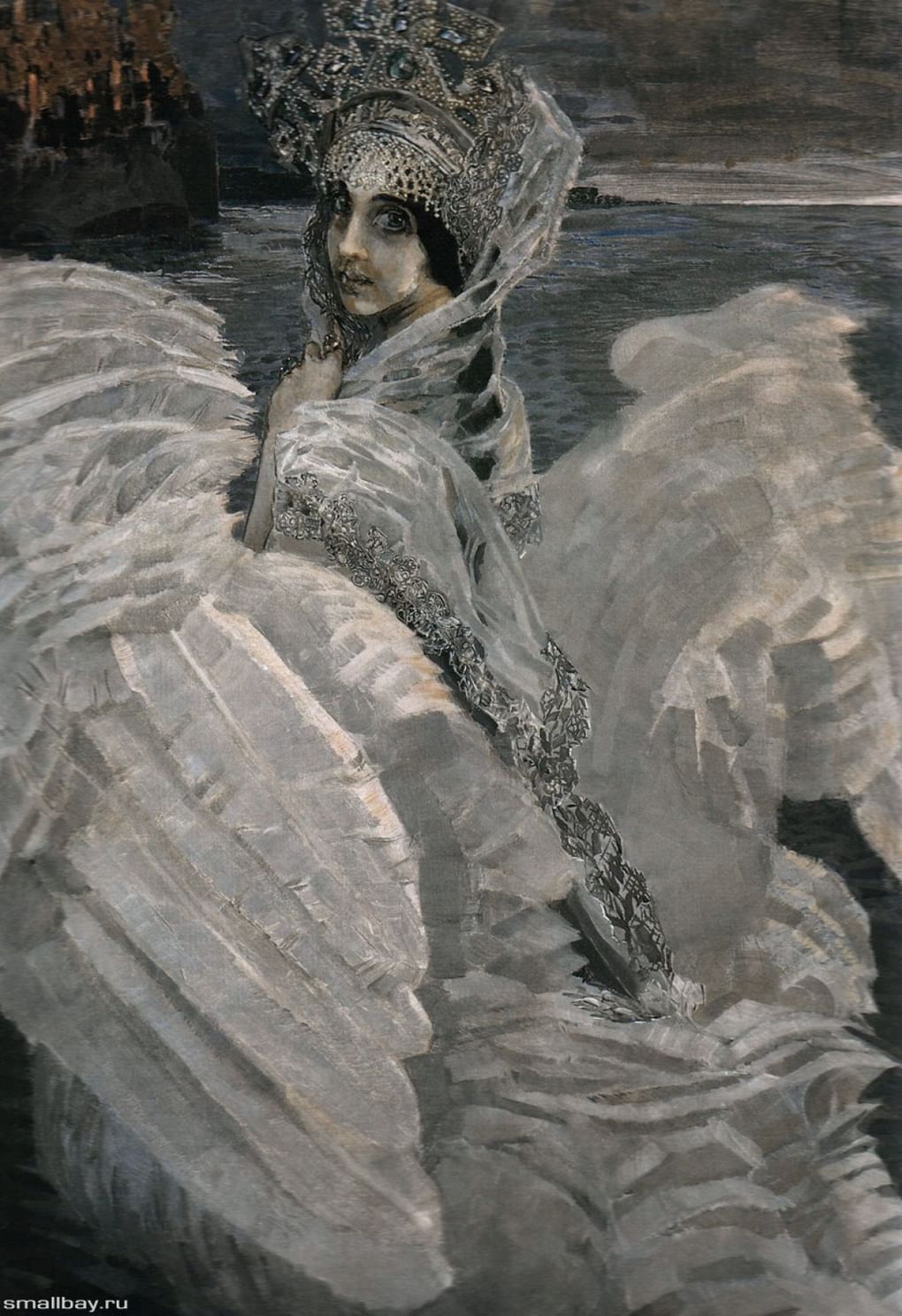 М.А. Врубель. «Царевна Лебедь». 1900 год. Государственная Третьяковская галерея