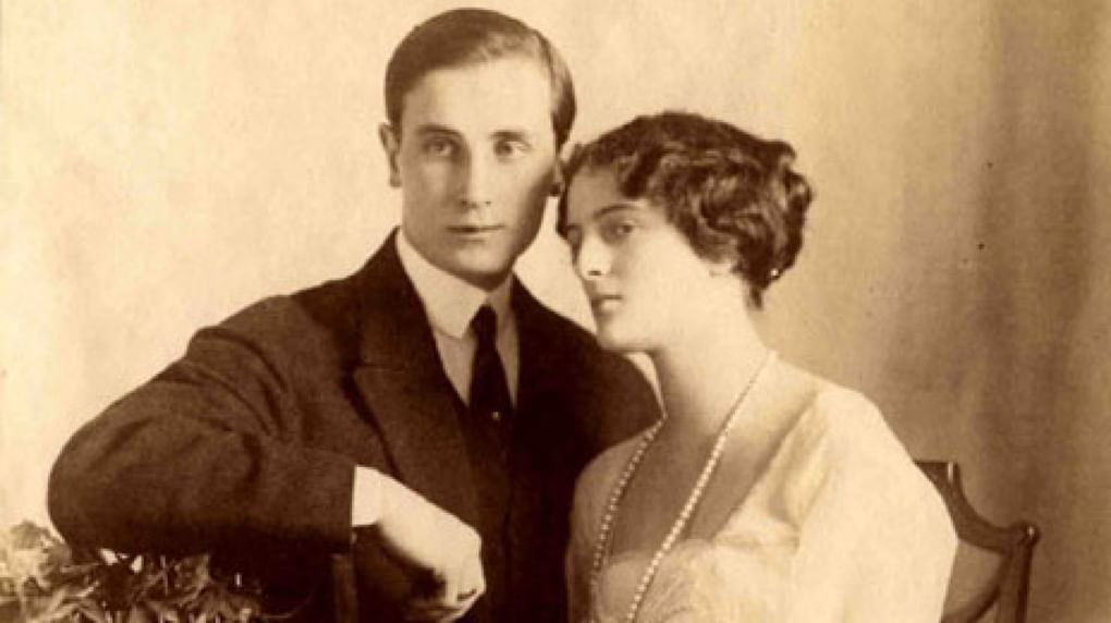 Князь Феликс Юсупов с женой Ириной