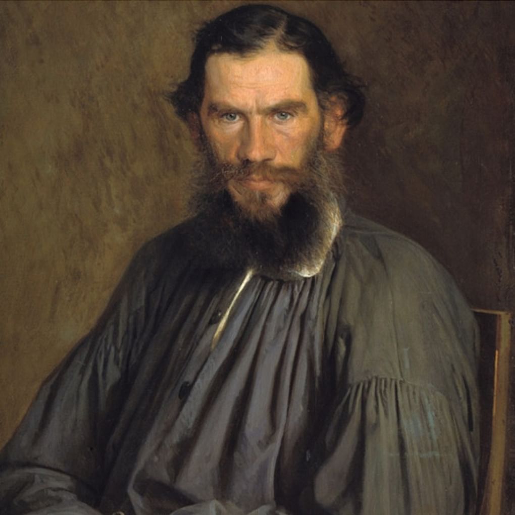 Лев Толстой. Картина Ивана Крамского. 1873. Третьяковская галерея
