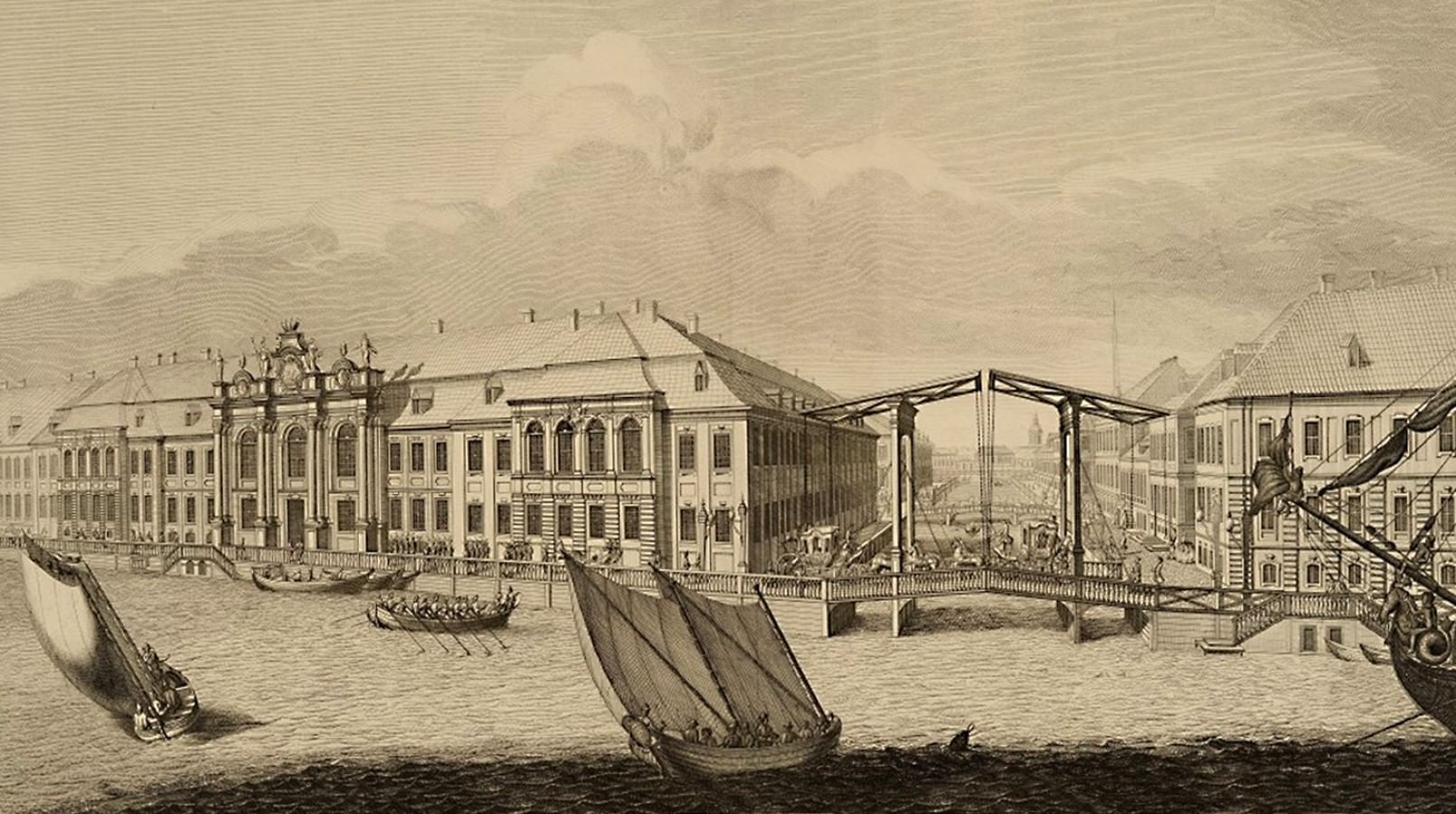Махаев летний дворец в Петербурге 18 века