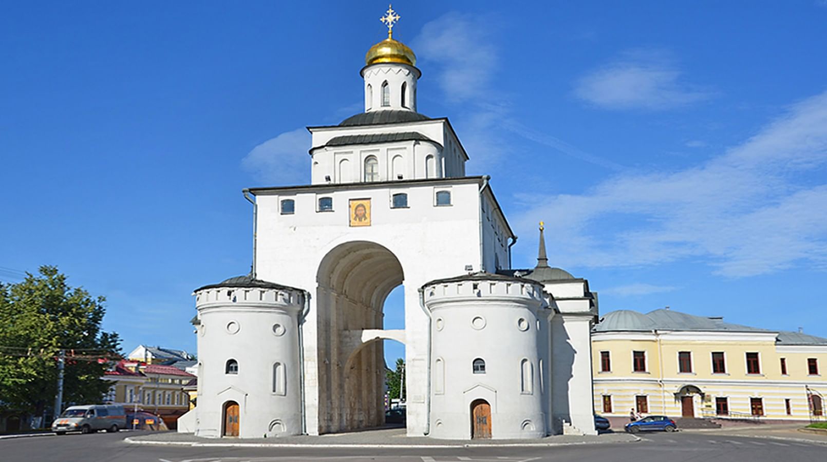 Золотые ворота Владимир 1164 год
