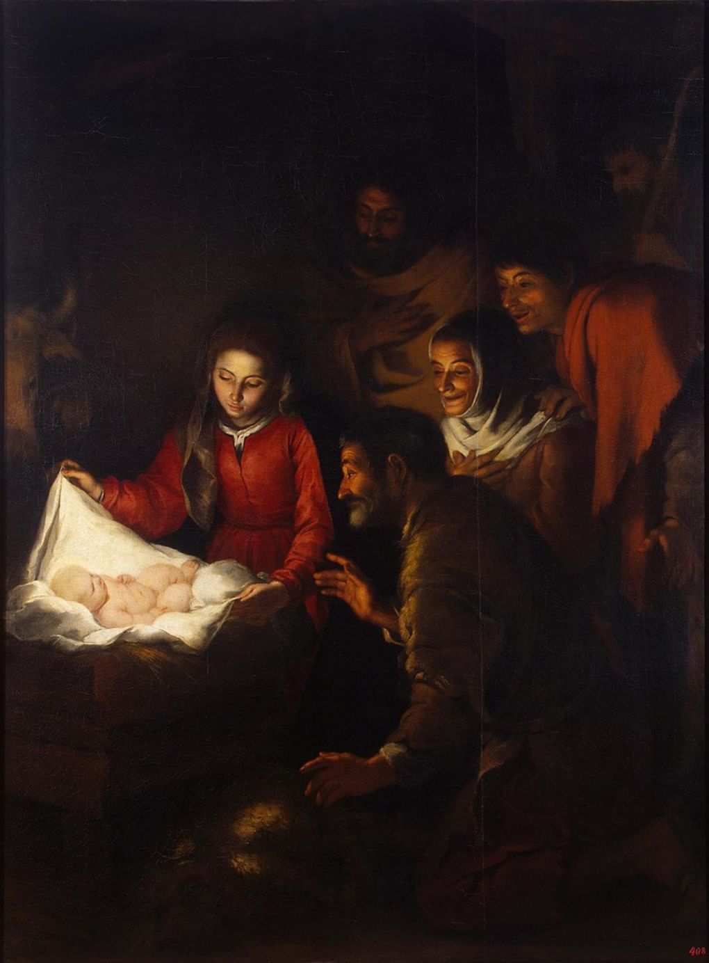 Бартоломе Эстебан Мурильо «Поклонение пастухов» (1646–1650 годы, Эрмитаж)