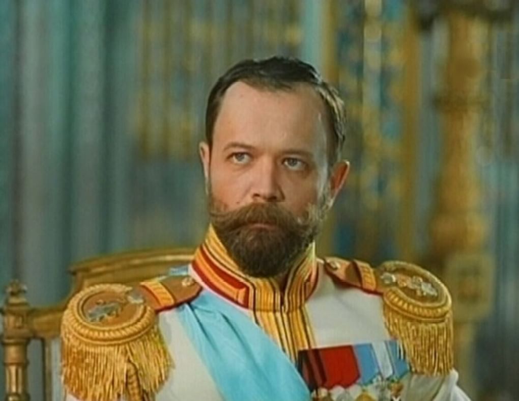 Андрей Ростоцкий в роли императора Николая II