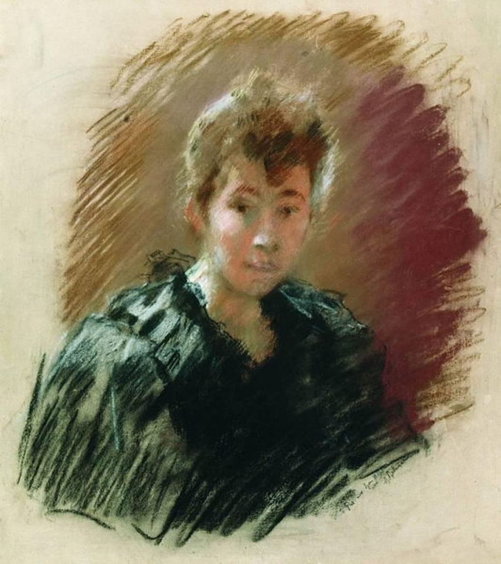 И. Левитан. Портрет С. Кувшинниковой. 1894. Музей Плёса