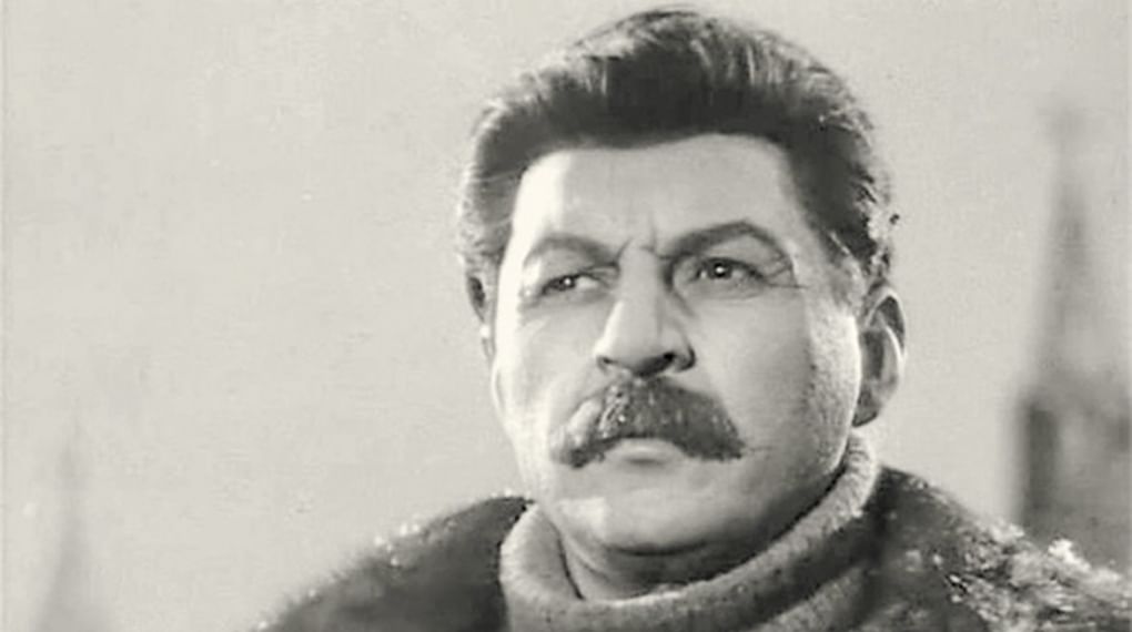 Михаил Геловани в роли Сталина