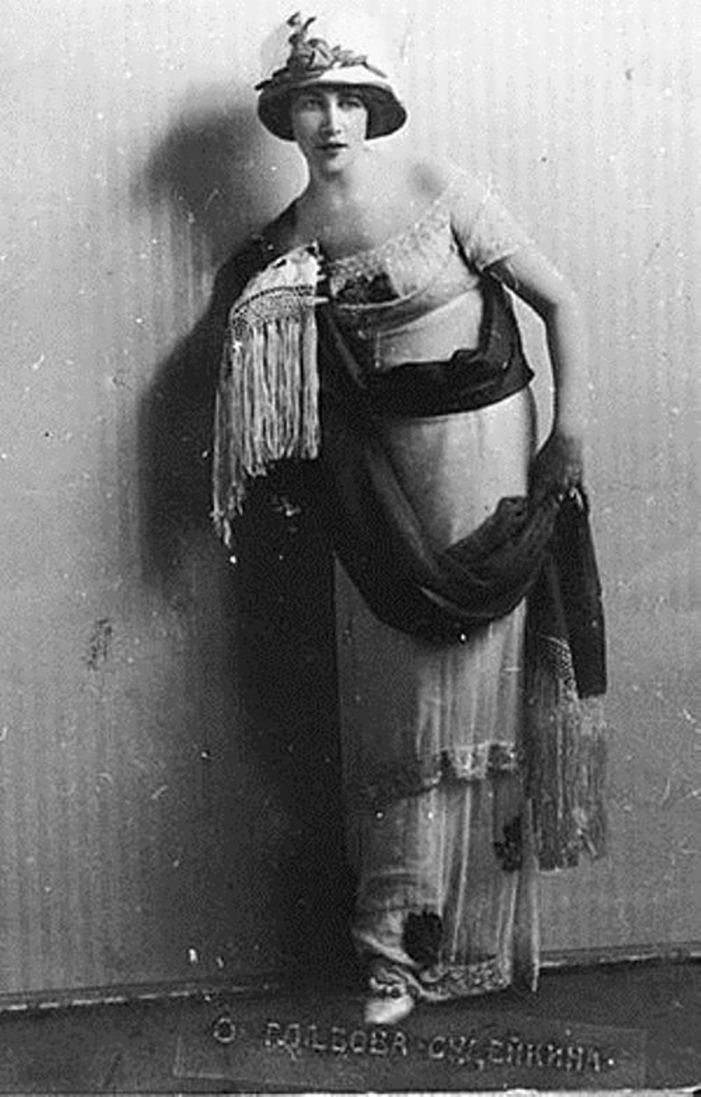 Ольга Глебова-Судейкина. 1910