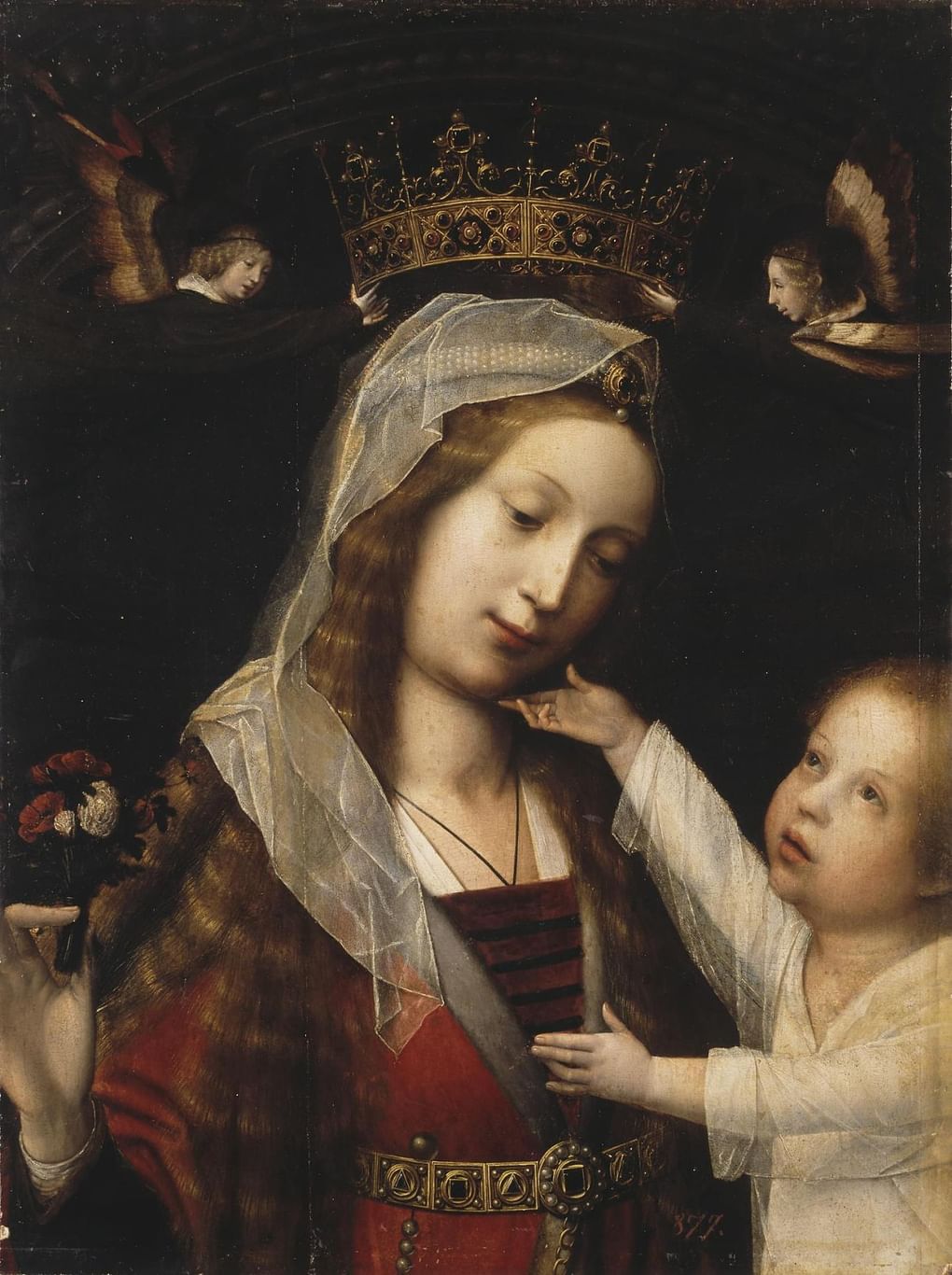 Ян Провост. Мадонна с Младенцем. 2-я половина XV века. Эрмитаж
