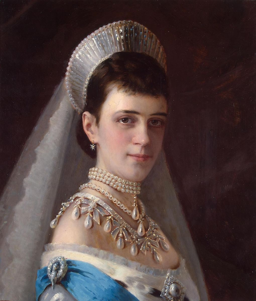 Иван Крамской. Портрет Марии Федоровны. 1880-е