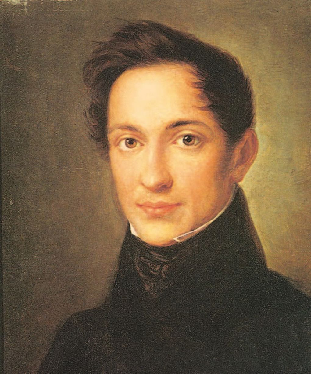 А. Збруев. Портрет Александра Герцена. 1830-е. ГИМ