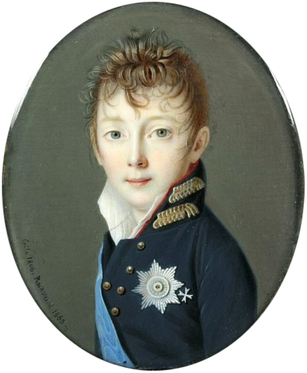 A.Rockstuhl. Николай I в детстве. 1806