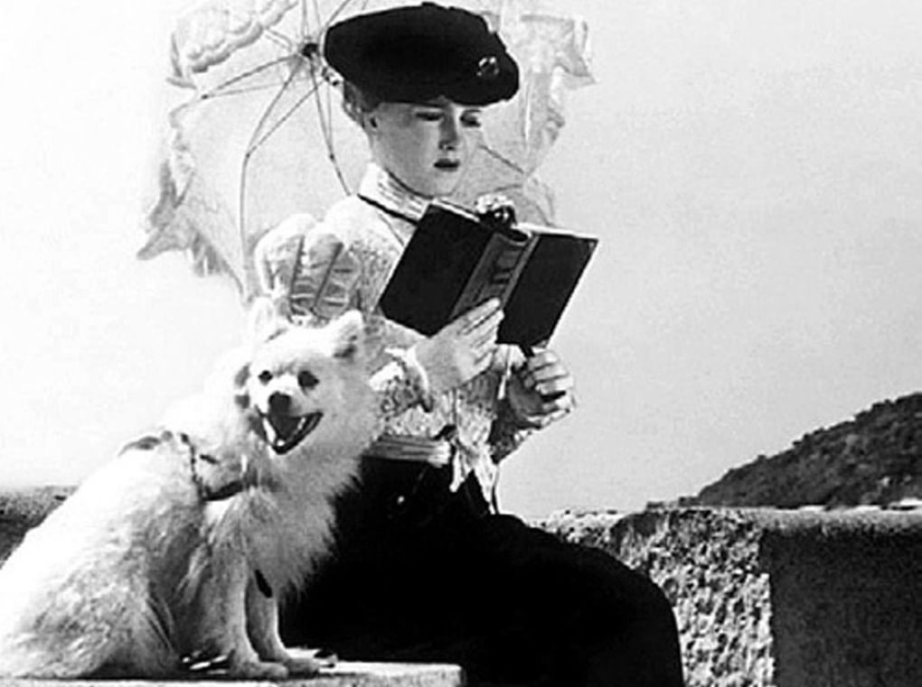 Кадр из фильма «Дама с собачкой» (1959)