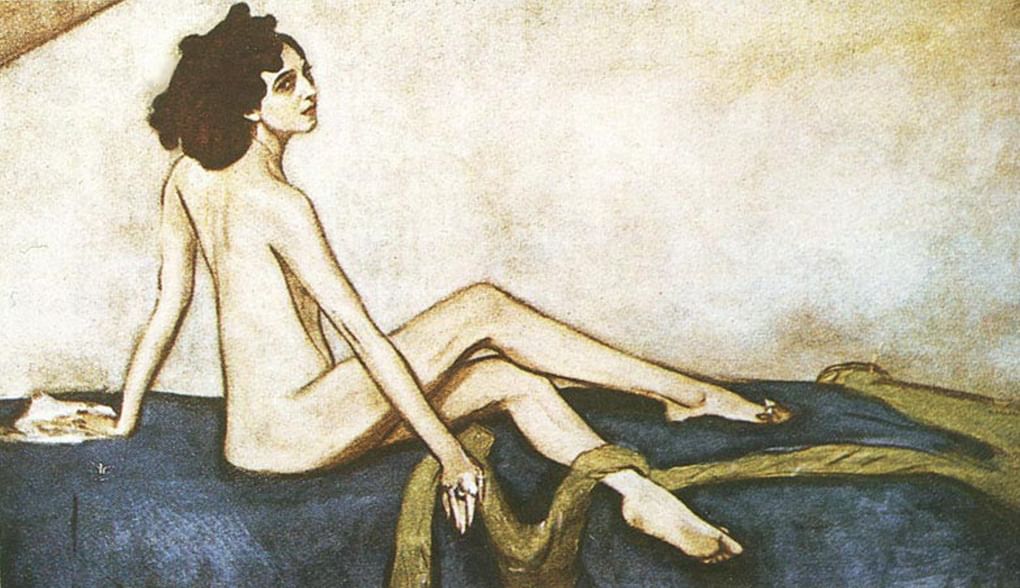 Валентин Серов. Портрет Иды Рубинштейн. 1910