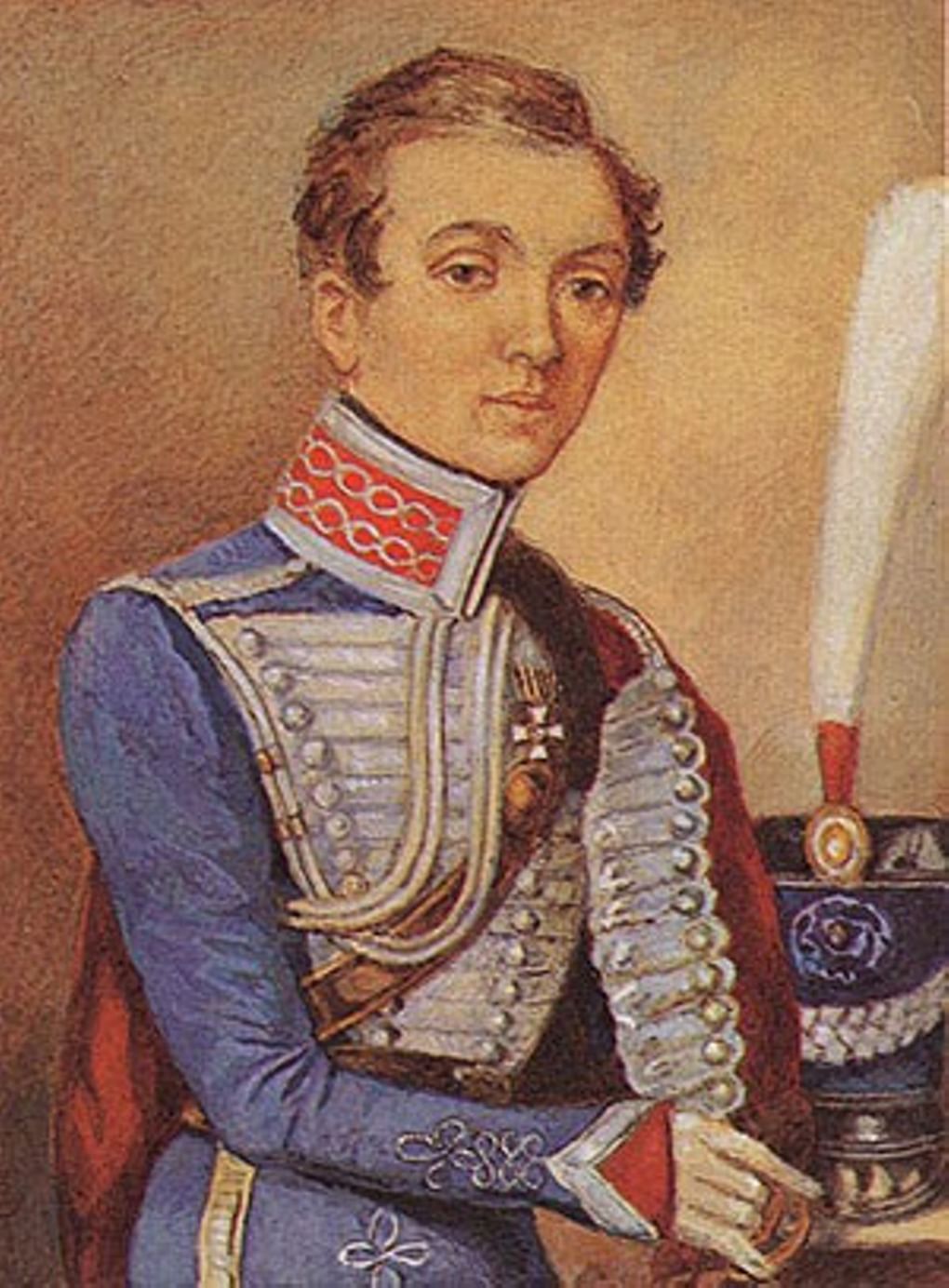 Неизвестный художник. Портрет Н. Дуровой. 1810-е
