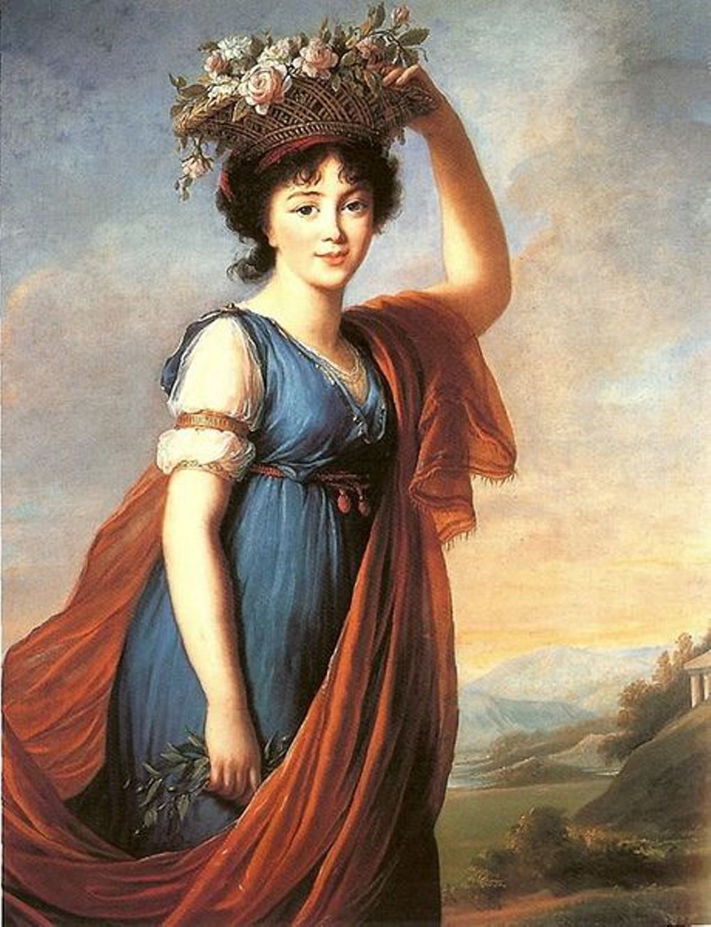Мари Элизабет Луиза Виже-Лебрен. Портрет Авдотьи Голицыной. 1799