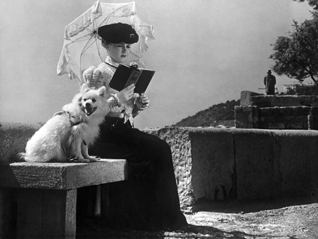 Кадр из фильма «Дама с собачкой» (1960)