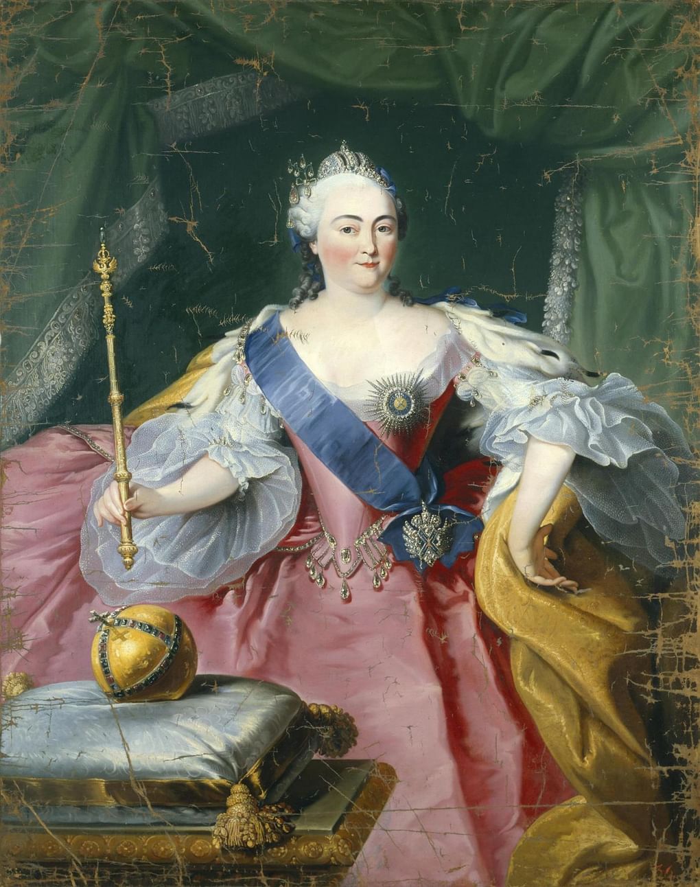 Георг Каспар фон Преннер. Портрет Елизаветы Петровны. 1760-е. ГЭ