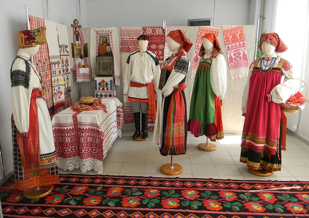 Русский музей народный костюм