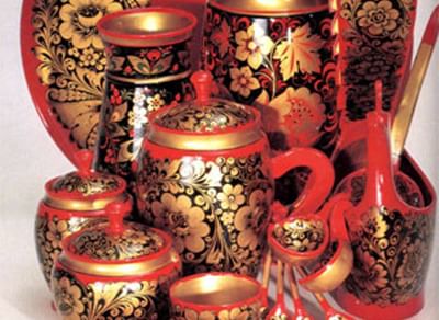 Традиционная технология хохломской росписи по дереву