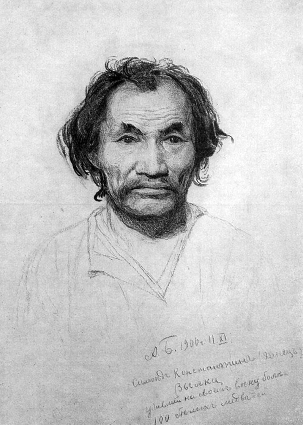 Александр Борисов. Портрет Константина Вылко. 1900