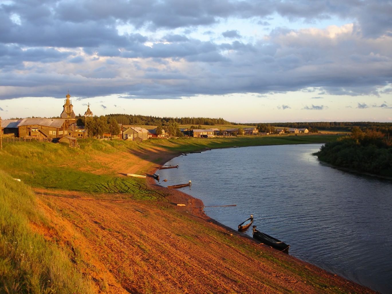 Фото деревни архангельские