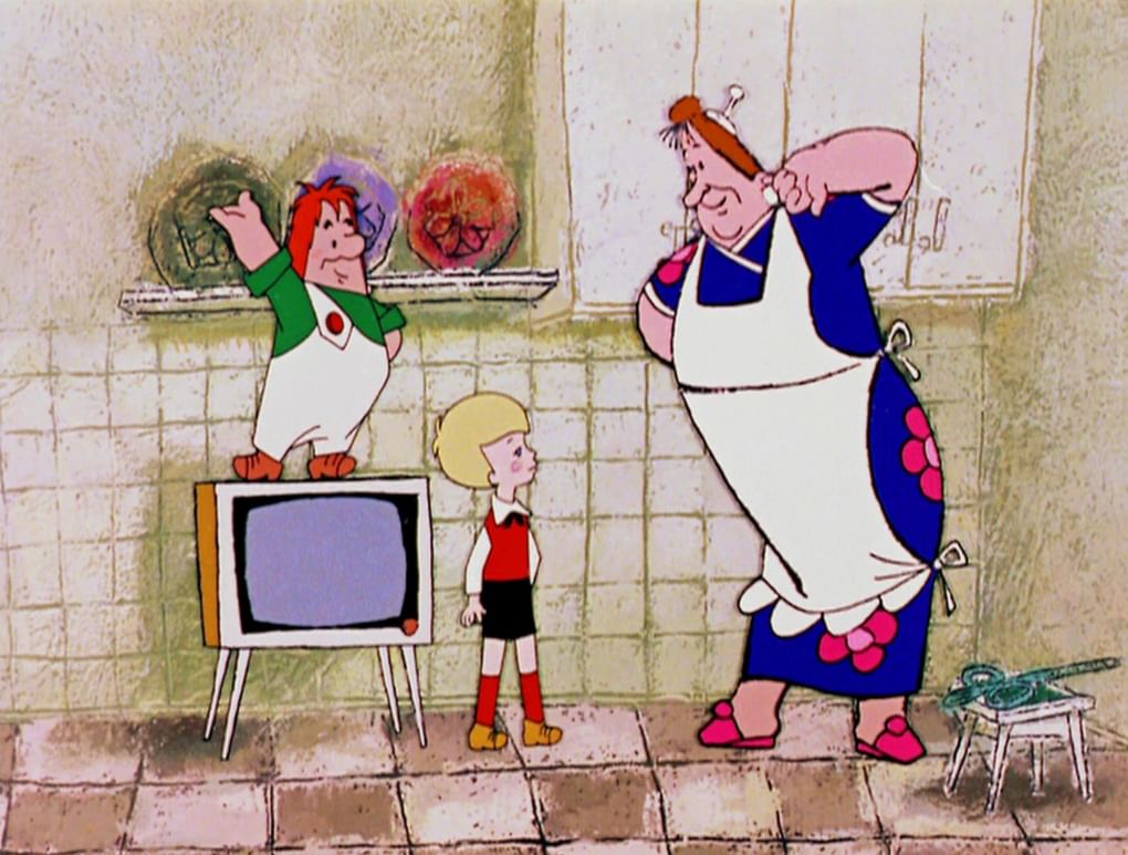 Кадр из мультфильма «Малыш и Карлсон» (1968)