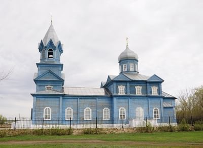 Храм Рождества Христова в поселке Кацбах Челябинской обл.