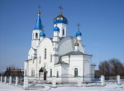 Храм Троицы Живоначальной в Красном Кемеровской области