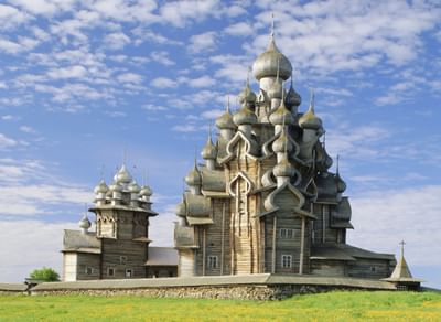 Храм Преображения Господня на Кижском Погосте в Карелии