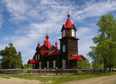 Храм Серафима Саровского в Турнаево Новосибирской обл.