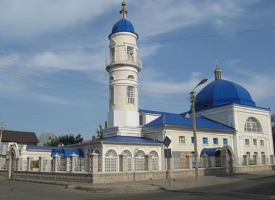 Белая мечеть в Астрахани