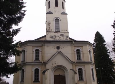 Кирха святых апостолов Петра и Павла (Александровская кирха) в д. Токсово Ленинградской обл.