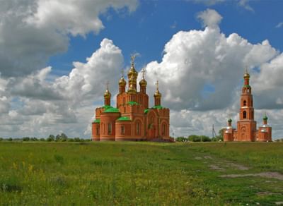 Ачаирский Крестовый женский монастырь в Омской области