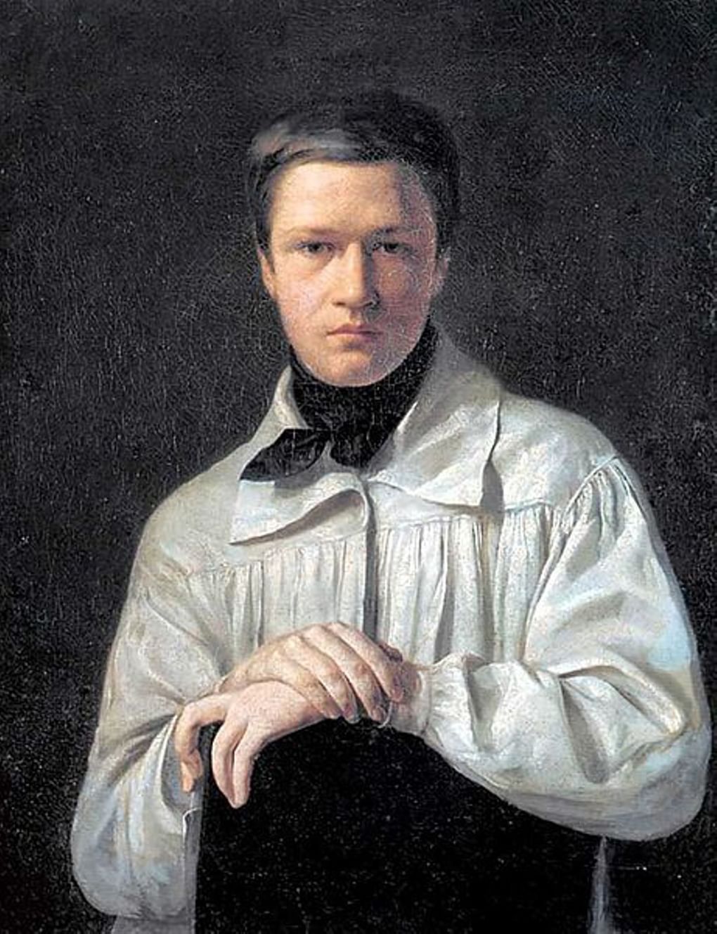 Алексей Тыранов. Автопортрет. 1825