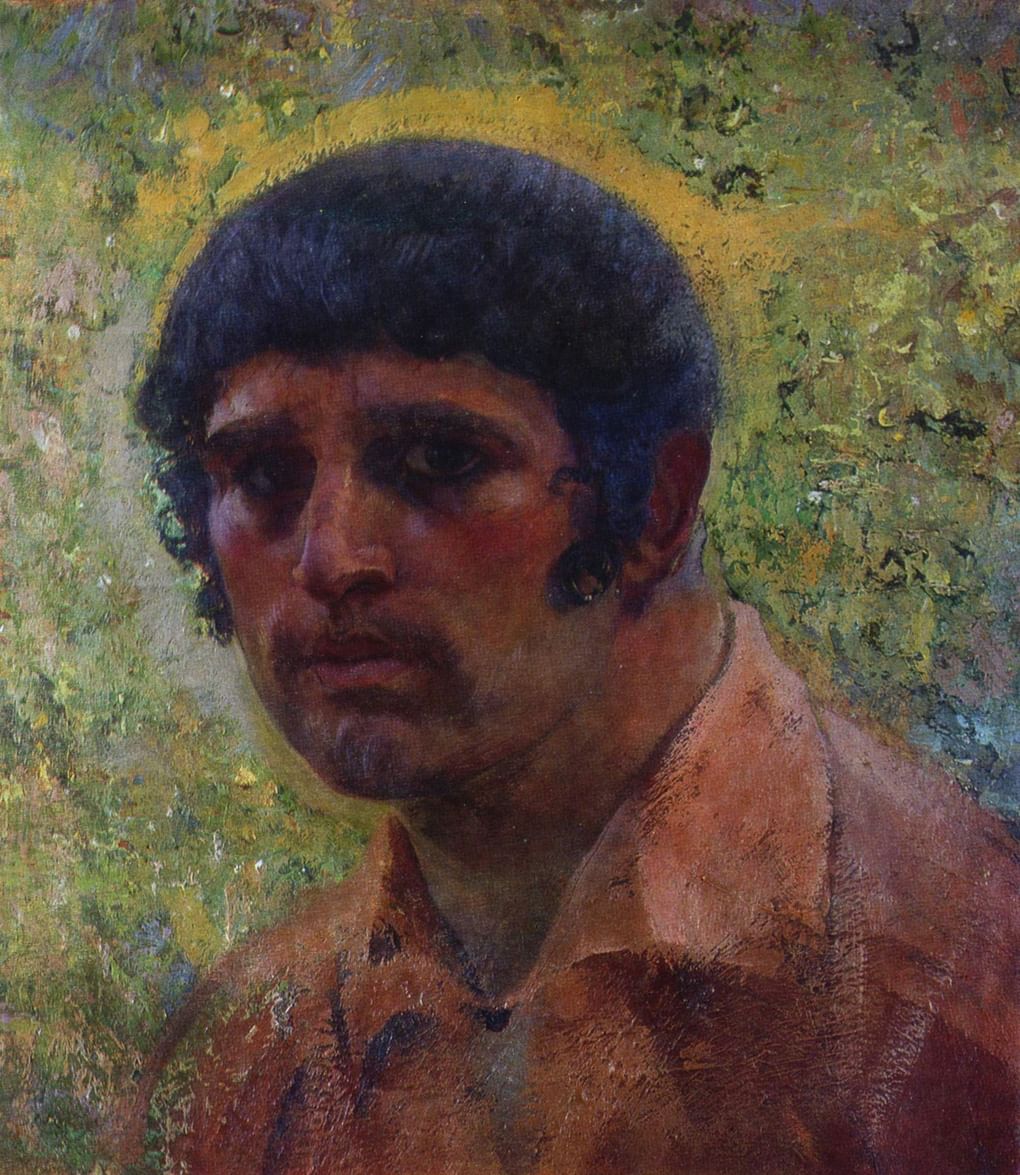 Иван Мясоедов. Автопортрет. Не позже 1953