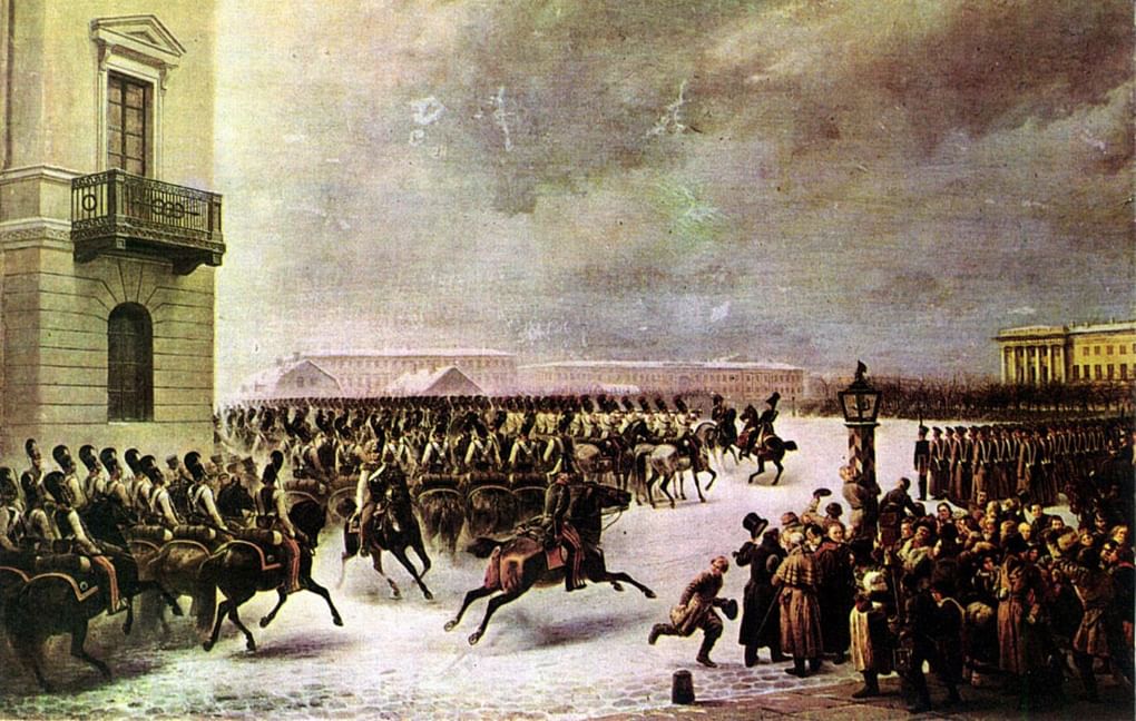 Василий Тимм. Восстание декабристов. 1853