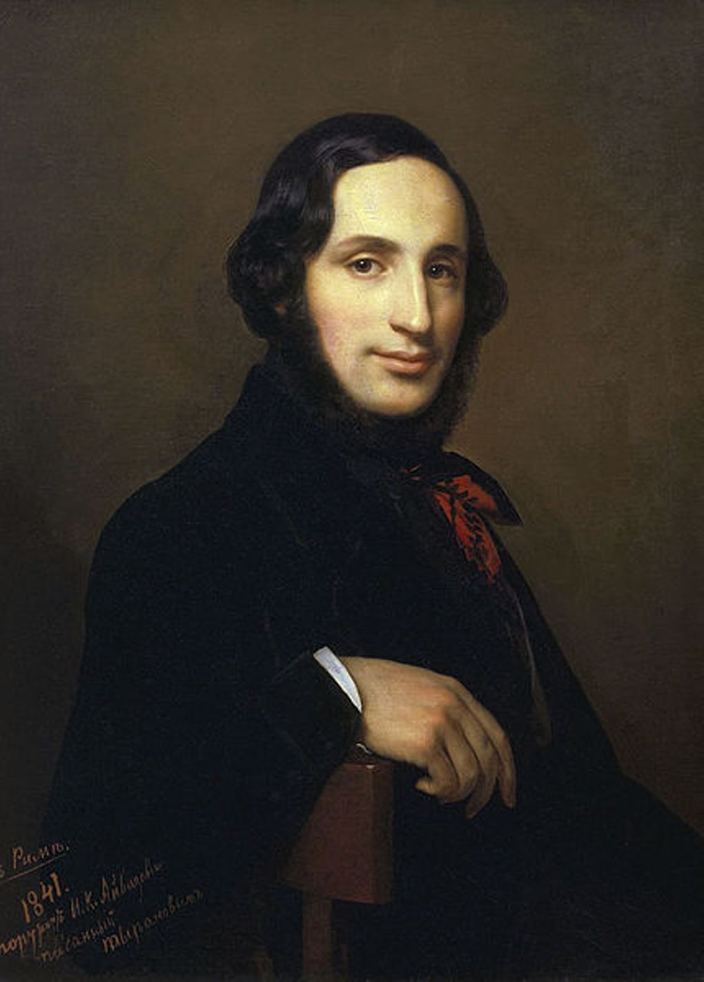 Алексей Тыранов. Портрет И. Айвазовского. 1841