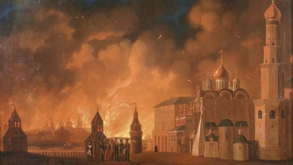 Основное изображение для статьи Пожар 1812 года: Москва до и после
