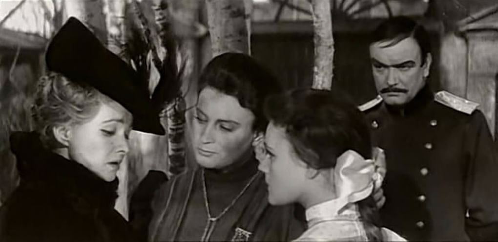 Кадр из художественного фильма Самсона Самсонова «Три сестры» (1964)