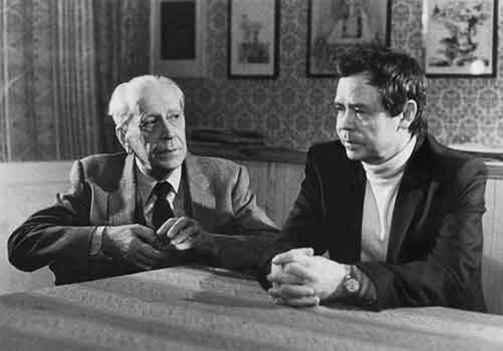 Д.С. Лихачев и В.Г. Распутин. 1986 год. Фотография: likhachev.lfond.spb.ru