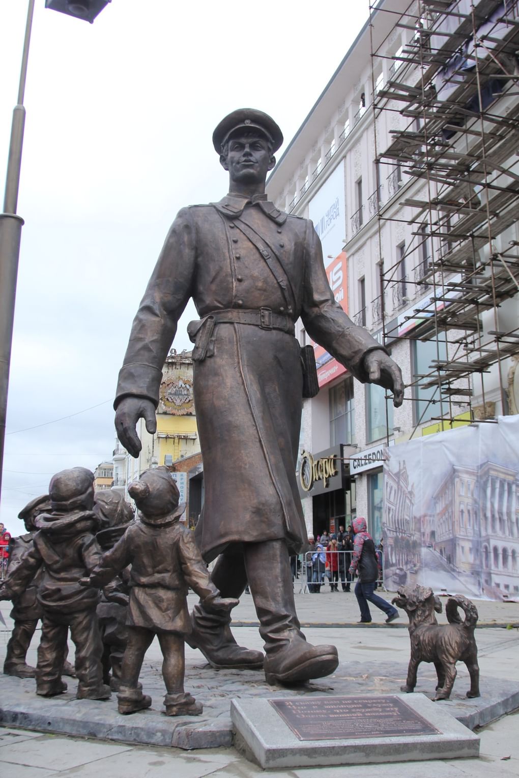 Памятник дяде Степе в Самаре. Скульптор Зураб Церетели. Фотография: rah.ru