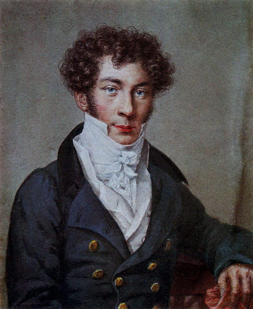 Николай Уткин. Портрет Константина Батюшкова. 1815