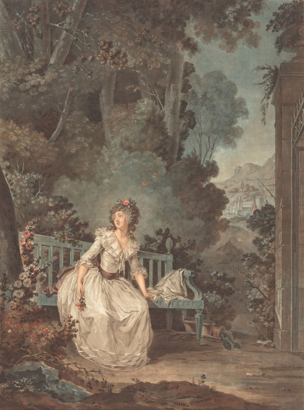 Жан Франсуа Жанине. Нина, или Безумная из-за любви. 1787. Национальная галерея искусства, Вашингтон
