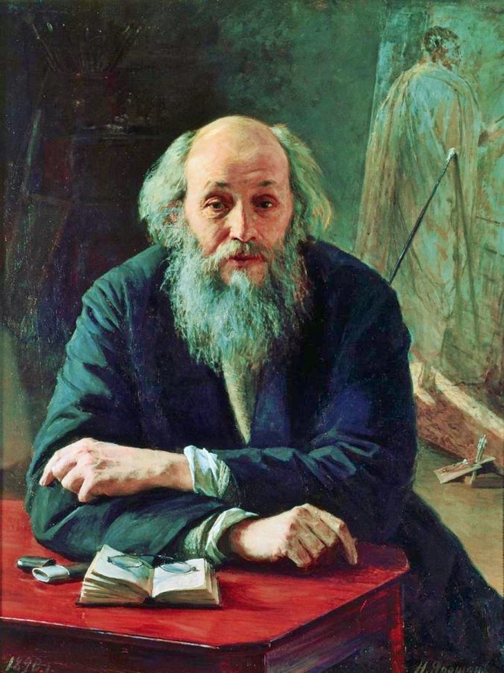 Николай Ярошенко. Портрет Н.Н. Ге. 1890. ГРМ