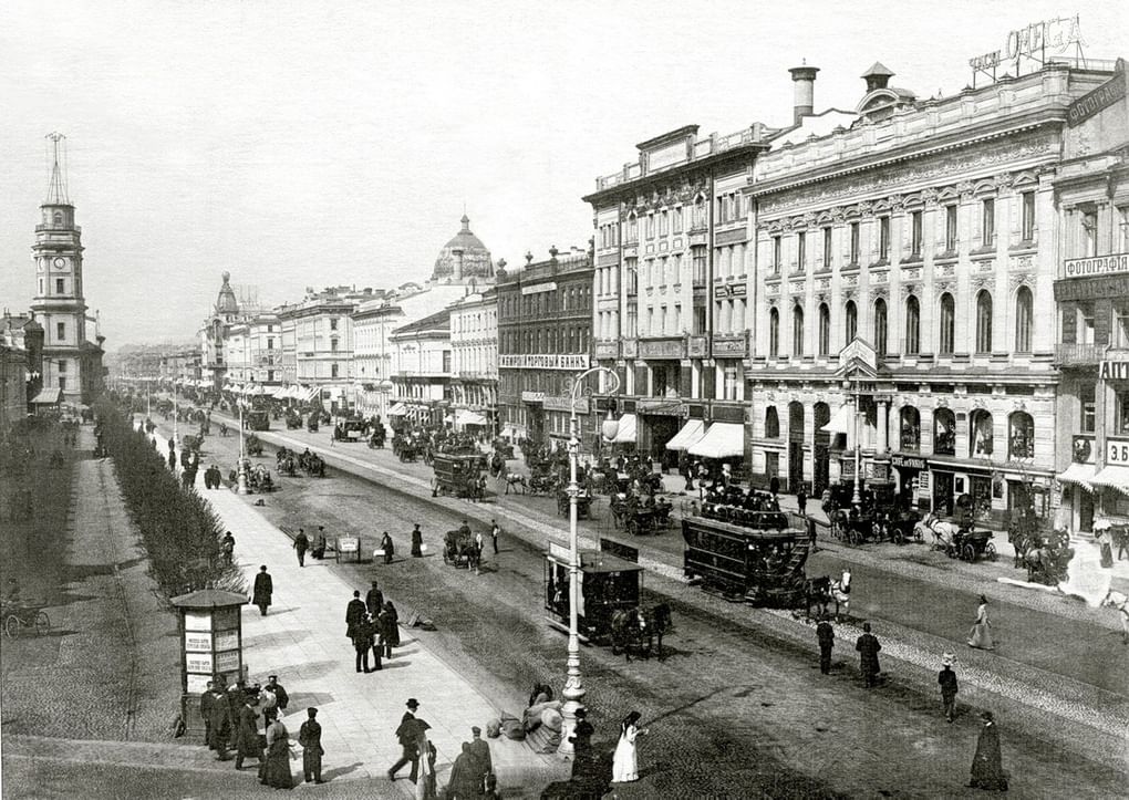 Невский проспект. 1903 год. Фотография: kulturologia.ru