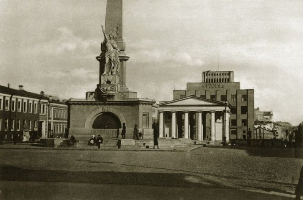 Тверская площадь в 20-е годы XX века. Фотография: kulturologia.ru